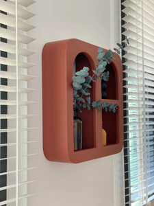 Bohemian Mediterranean Athmospher Assoss Decorative Wood Stone <strong>Shelf</strong> - Product Image 4