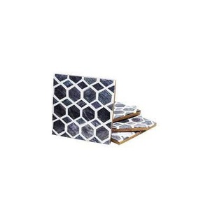 Sous-verre créatif en incrustation d'os Décoration faite à la main Tasse à thé Sous-verre meilleur design de fleurs Sous-verre Produits Offre Spéciale - Product Image 2