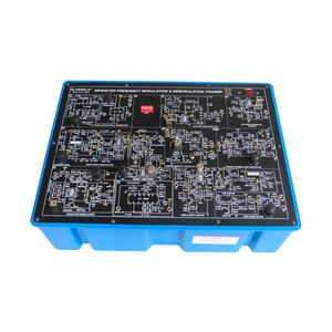 อุปกรณ์การศึกษาของผู้ผลิตอินเดียเครื่องรับส่งสัญญาณ FM การปรับความถี่และเทรนเนอร์การแยกโมดูลაციაทําจากพลาสติก - Product Image 1