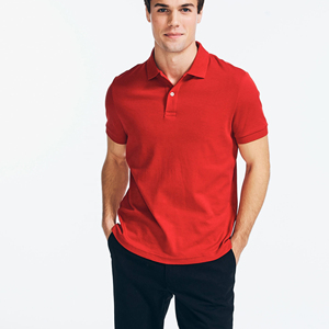 Polos de golf deportivos de algodón personalizados al por mayor - Product Image 1