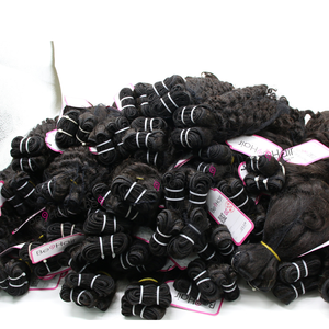 24 pouces Extensions de cheveux vierges Remy de haute qualité trame de vague d'eau Double teint à la machine prix de gros pour le tissage de cheveux - Product Image 1
