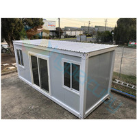 Garage modulaire préfabriqué en acier de 20 pieds, structure démontable, emballage plat, garage portable extérieur pour le stationnement des voitures
