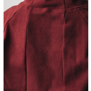 Sudadera con capucha de algodón holgada de peso pesado para mujer y Niña - Product Image 5