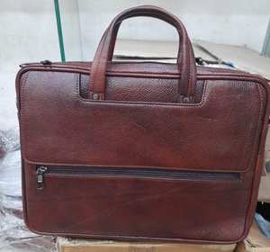 Sac à bandoulière en cuir pour homme, sacoche d'ordinateur portable, sac de bureau, sac à main en cuir Crazy Horse, porte-documents tendance pour tablette - Product Image 1