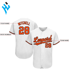 Camiseta de Béisbol Sublimada Personalizada para Hombre, Blanca y Naranja, Número 00, Transpirable, Manga Corta, Corte Regular, Tirantes en X, Poliéster/Algodón, 320g - Product Image 4