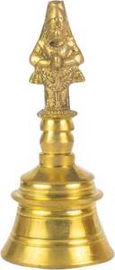 Clochette en laiton pur, faite à la main, de haute qualité pour décoration de maison, Temple et clochette en laiton, expédition gratuite - Product Image 4