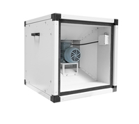 Ventilateur centrifuge industriel VE630-SDF-T pour conduit, boîtier d'extraction, moteur 230V 500W HP, 14000 m³/h, 120°C, fonctionnement continu, AC, OEM