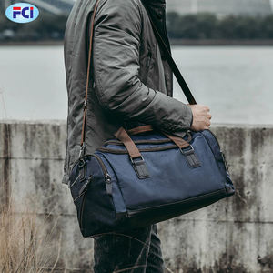 Bolsa de viaje de cuero genuino PU impermeable gimnasio y al aire libre FIN DE SEMANA bolsas de lona para mujeres y hombres - Product Image 6