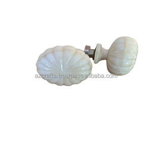 Bouton de porte en os naturel unique matériel polyvalent pour cuisine chambre salle de bain salon hôtel hôpital utilisation - Product Image 3