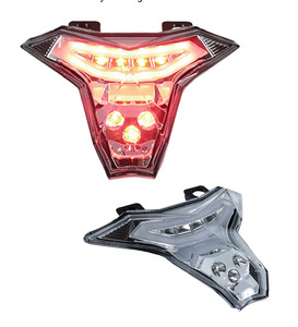 Z1000 ZX10R Motorcycle LED <b>tail</b> light Smoke lens Rear Brake with Turn Signal - Product Image 2