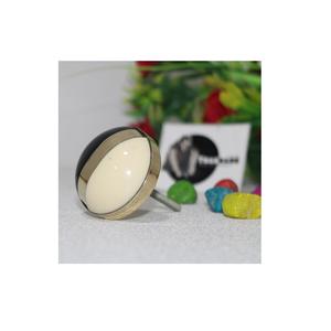 Perilla de puerta negra y melocotón hecha a mano 100% con diseño único de latón de la India, el mejor precio para sala de estar, salón, hogar, Bar, uso - Product Image 1