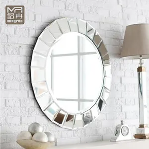 MR-2Q0089 biselado espejo de pared redondo con precio barato