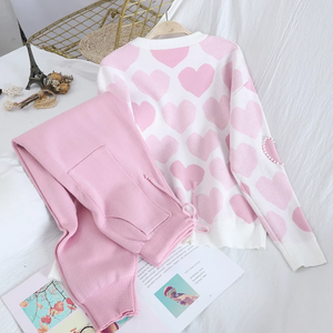 Chándal transpirable con estampado para mujer, traje de chándal personalizado con forro polar, novedad, a la moda, Invierno - Product Image 2