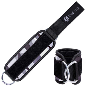 Correa de Tobillo Acolchada para Ejercicio, Fitness y Deportes, Correas de Tobillo de Algodón y Nailon para Entrenamiento - Product Image 5