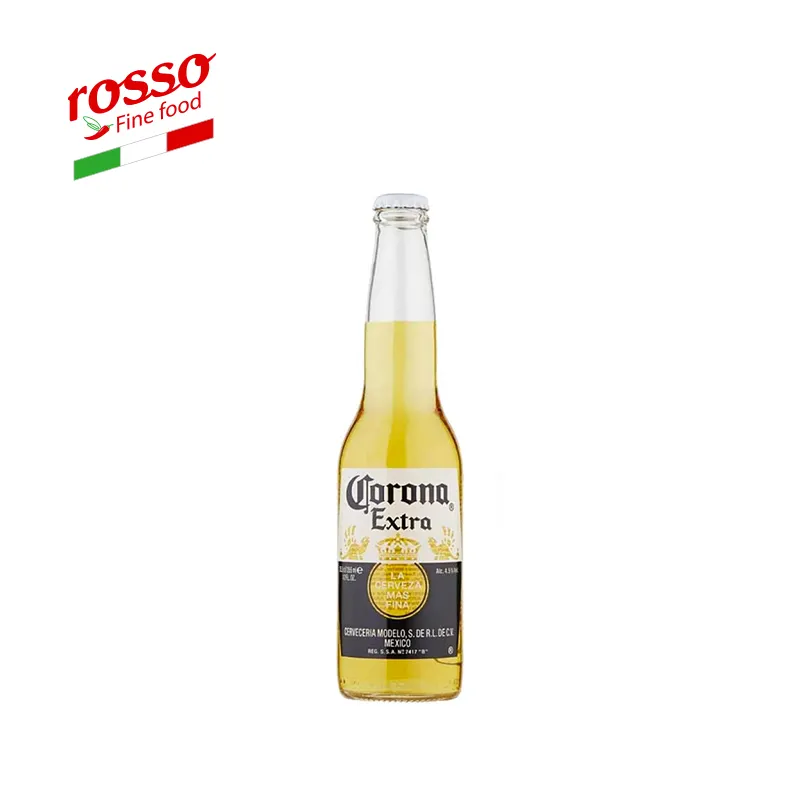 Cerveza de Corona Extra 21 cl, cerveza de sanadín pálido, mesicana, México