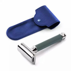 Rasoir de sécurité de luxe DE avec lame unique réutilisable – Rasoir manuel double tranchant écologique et réglable pour le rasage et l'entretien personnel - Product Image 3