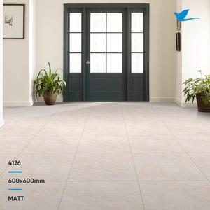 สีอ่อนแบบด้านความหนา8.5มม. สีน้ำตาลพอร์ซเลนสำหรับจอดรถกลางแจ้งปูพื้นปูพื้น600x600กระเบื้อง - Product Image 2