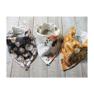 Bibs ทารกที่กำหนดเองตัวเลือกที่มีอยู่ราคาขายส่งผ้าฝ้ายเด็กผ้าพันคอ Bibs - Product Image 1