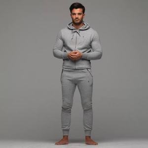 Chándal de entrenamiento para hombre, ropa para correr al aire libre, talla personalizada, venta al por mayor - Product Image 3