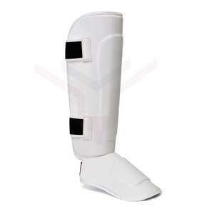 Espinilleras de cuero genuino de la mejor calidad impermeable boxeo y equipo deportivo para fútbol y precio de fútbol - Product Image 2