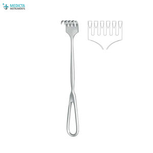 Martin Retractors Sharp Six Prong 22.5 cm - Surgical Retractors - Product Image 6