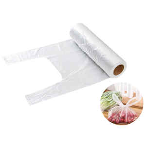 Supermarket Use Side Gusset Vest Carrier Plastic Shopping <b>Bag</b> Manufactured by VEST <b>BAG</b> COMPANY - Product Image 1