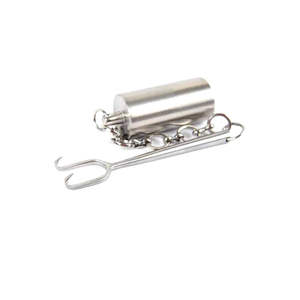 Retractor Nasal Quirúrgico Cerkes con Peso, Retractor de Columna Nasal Gruber, Gancho para Piel Gordon, Acero Inoxidable, Esterilizado con Óxido de Etileno - Product Image 3