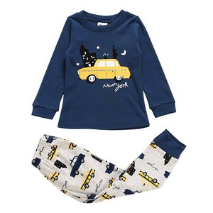 Factory Price 100% Cotton Plus Size Cartoon Children's <b>Pajamas</b> Comfortable 2-Piece <b>Kids</b> Sleepwear From Bangladesh - Product Image 2
