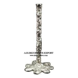Lot de 2 bougeoirs en argent pour décoration de mariage et événements et décoration de fête Nouveau bougeoir fait à la main - Product Image 6