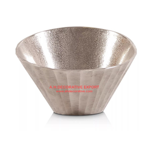 Bol de service en métal décoratif pour la maison de vente chaude Vaisselle technique personnalisée pour le service des aliments Prix bas en vente - Product Image 2