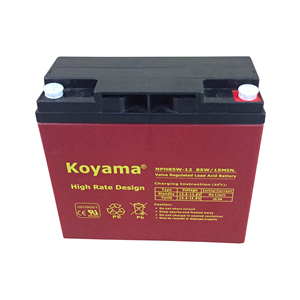 高効率UPS NPH85-12用12V20Ah高速バッテリー - Product Image 1