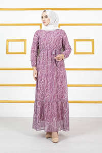 New Season <b>Women's</b> Modest <b>Dresses</b> Islamic Clothing Abaya Kaftan <b>Tunic</b> Kimono Hijab High Quality Viscose Dubai Arab Muslim Ethnic - Product Image 3