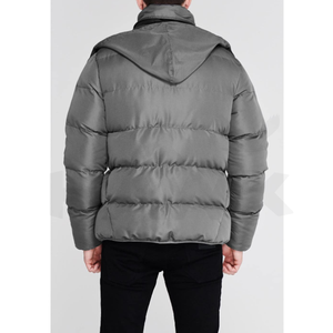 Chaqueta de Plumón para Hombre, Nueva Colección, Casual, 100% Poliéster, Ecológica, Cortavientos, Transpirable, con Capucha, Diseño Personalizado con Logotipo Teñido, Invierno 20 - Product Image 3