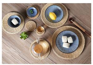 <b>Set</b> of Rustic Straw Round Placemats Luxury Handwoven Wedding Gift Home Decor 2020 Style - Product Image 3