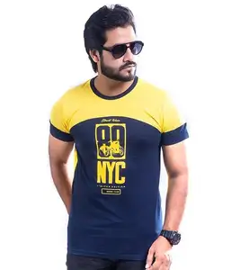 Yeni tasarım en iyi ürün daha fazla ihracat kalitesi sıcak satış erkek t-shirt yeni tasarım moda öğe bangladeş