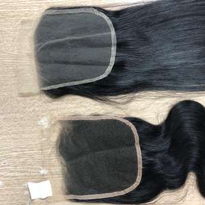 water wavy Closure Transparent lace High Quality Vietnamese VIRGIN Remy Hair HUMAN HAIR EXTENSION at wholesale price - Product Image 2