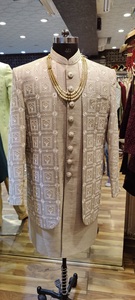 Indowestern-traje de boda para hombre, sherrwani, Indo, Occidental, en línea, para todo el mundo - Product Image 2