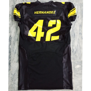Embroidery tackle twill 100% Custom Made Football Uniforms custom team name and number - Product Image 2