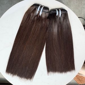Extensiones de Cabello Vietnamitas Liso Extremo Sedoso y Suave con Puntas Gruesas Súper Dobles de Colores Mezclados - Product Image 3