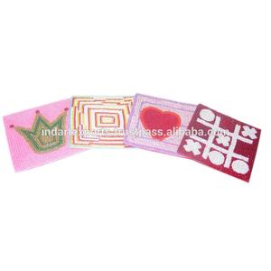 Dessous de verres avec perles, décoration d'intérieur, à la mode, nouvel arrivage, dessous de verre colorés, style moderne, taille Standard, soldes - Product Image 4