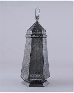 Vente en gros Lanterne marocaine Bougeoir en métal et verre de haute qualité pour la décoration intérieure de Noël - Product Image 5