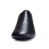 Zapatos de cuero para baile de Jazz, calzado personalizado de piel de vaca con cordones y suela dividida para adultos