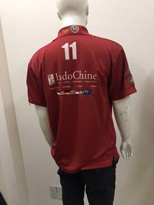 Venta al por mayor de alta calidad último diseño personalizado su propio logotipo de secado rápido para hombres camisa de Polo para la Compañía de Uniformes - Product Image 2