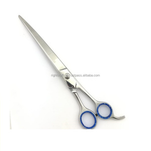 กรรไกรตัดผมแบบโค้ง440C จากญี่ปุ่น,อุปกรณ์สำหรับช่างตัดผมช่างทำผมสเตนเลสสตีล - Product Image 1