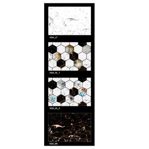 Couleur claire avec feuilles design décoratif carreaux muraux émaillés brillants 300x450mm - Product Image 5