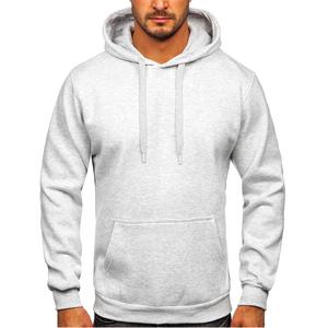 Sweat-shirt à capuche personnalisé pour hommes, polaire de haute qualité, 70% coton, à manches longues, sweats à capuche solides, décontracté, coupe ajustée, grande taille 3D - Product Image 3