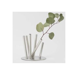 Grand Vases à tige modernes SS Table objets décoratifs Design Antique intérieur décor de mariage décoration de la maison Vase en métal moderne - Product Image 1