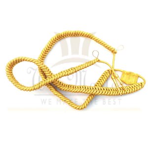 Accesorios de uniforme Aiguillettes de alta calidad Aiguillettes dorados ceremoniales 2024 - Product Image 1