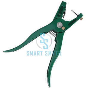 Pince à étiquettes d'oreille de chèvre réutilisable, applicateur d'identification du bétail avec broches, poinçon, outil manuel pour usage vétérinaire - Product Image 1