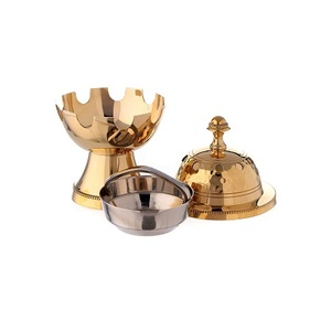 Classic Design Gold Color Brass <b>Bakhoor</b> <b>Burner</b> Top Quality Customized Shape Indoor Incense <b>Burner</b> For Hot Sale - Product Image 6